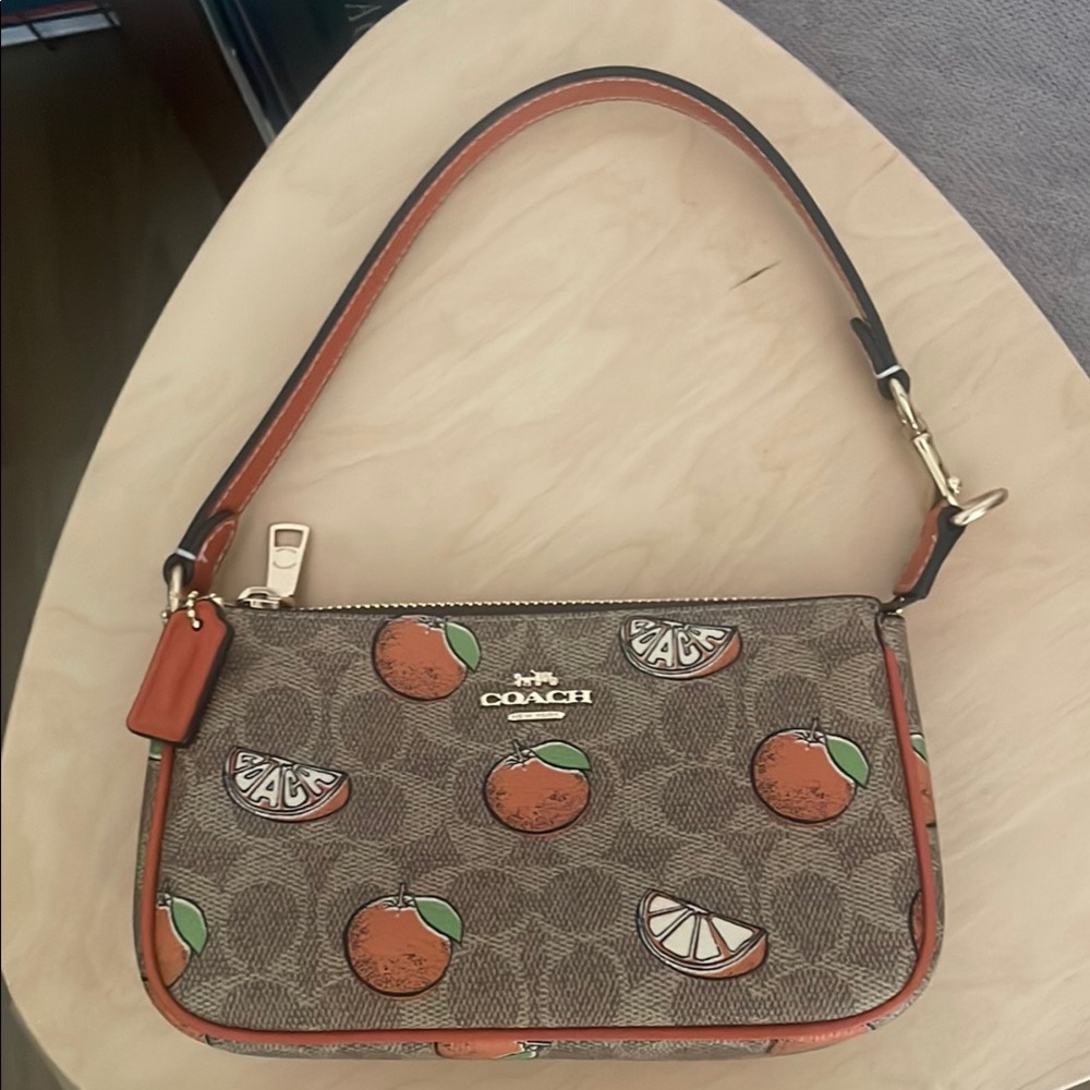 Coach Nolita 19 Orange Slice bag